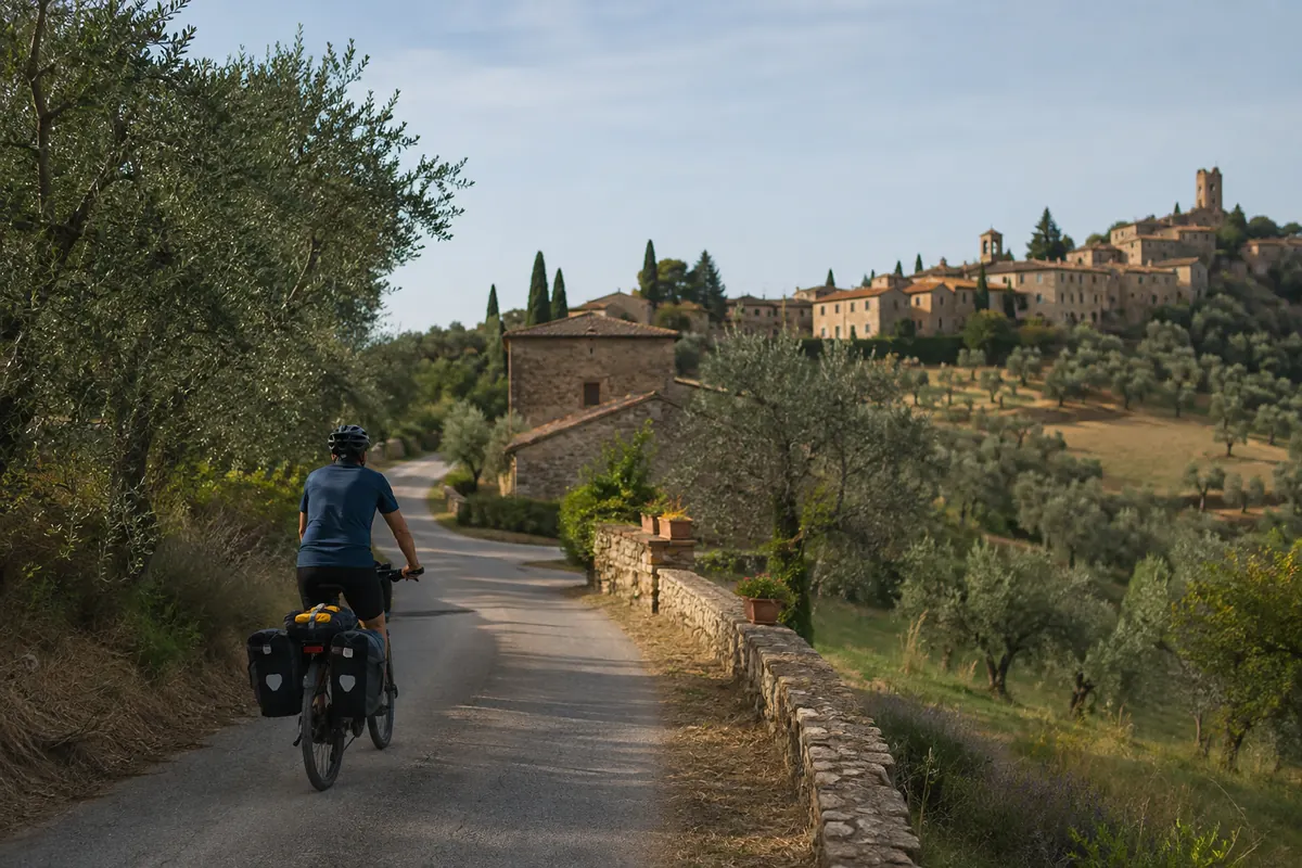 E-bike pela Itália rural: 7 rotas longe das grandes cidades